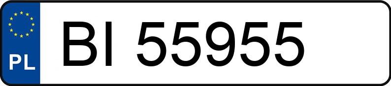 Numer rejestracyjny BI 55955 posiada OPEL ASTRA-G-CC - BI55955 Numer rejestracyjny BI 55955 posiada OPEL ASTRA-G-CC - BI55955