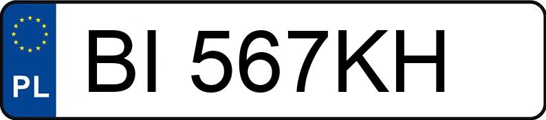 Numer rejestracyjny BI 567KH posiada AUDI A5 LIMOUSINE - BI567KH Numer rejestracyjny BI 567KH posiada AUDI A5 LIMOUSINE - BI567KH