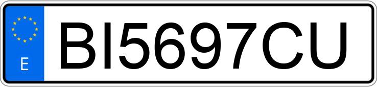 Numer rejestracyjny BI5697CU posiada NISSAN ALMERA