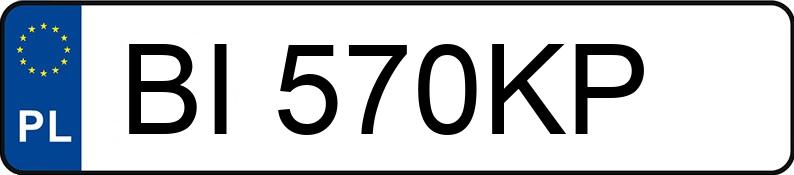 Numer rejestracyjny BI 570KP posiada PEUGEOT 2008 - BI570KP Numer rejestracyjny BI 570KP posiada PEUGEOT 2008 - BI570KP