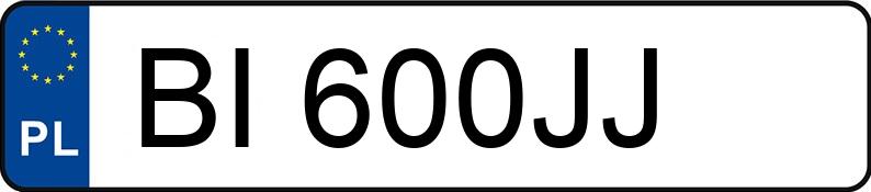 Numer rejestracyjny BI 600JJ posiada DODGE Charger MR`15 SXT - BI600JJ