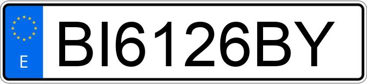 Numer rejestracyjny BI6126BY posiada VOLKSWAGEN GOLF Numer rejestracyjny BI6126BY posiada VOLKSWAGEN GOLF