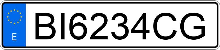 Numer rejestracyjny BI6234CG posiada AUDI A4