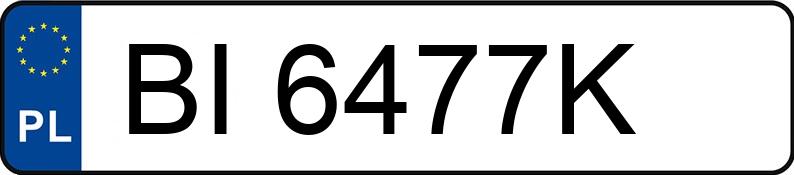Numer rejestracyjny BI 6477K posiada SKODA Octavia 1.9 TDI MR`01 E4 Tour+ - BI6477K Numer rejestracyjny BI 6477K posiada SKODA Octavia 1.9 TDI MR`01 E4 Tour+ - BI6477K
