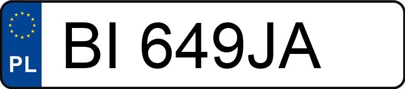 Numer rejestracyjny BI 649JA posiada AUDI A4 AVANT - BI649JA Numer rejestracyjny BI 649JA posiada AUDI A4 AVANT - BI649JA