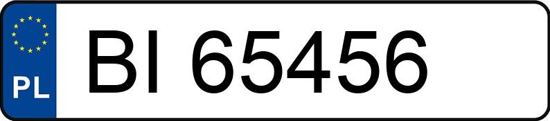 Numer rejestracyjny BI 65456 posiada VOLKSWAGEN JETTA 1.6 - BI65456 Numer rejestracyjny BI 65456 posiada VOLKSWAGEN JETTA 1.6 - BI65456