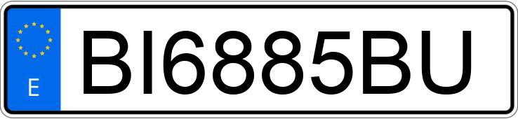 Numer rejestracyjny BI6885BU posiada CITROEN XANTIA Numer rejestracyjny BI6885BU posiada CITROEN XANTIA