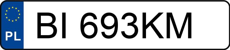 Numer rejestracyjny BI 693KM posiada PEUGEOT 208 MR`12 E5 Active - BI693KM