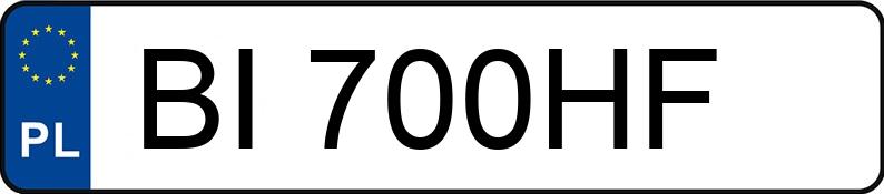 Numer rejestracyjny BI 700HF posiada VOLKSWAGEN Passat B8 2.0 BiTDI MR`15 E6 Highline 4MOTION - BI700HF