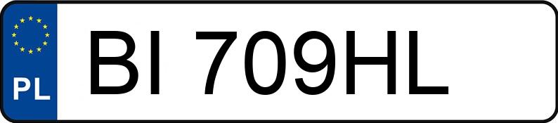 Numer rejestracyjny BI 709HL posiada CHEVROLET Cruze 2.0 VCDi MR`09 E4 LS Aut. - BI709HL