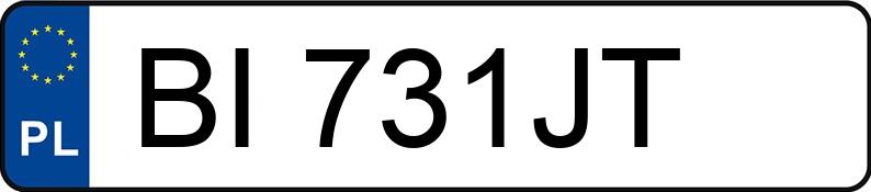 Numer rejestracyjny BI 731JT posiada MITSUBISHI ASX 1.6 MR`11 E4 Invite S&S - BI731JT