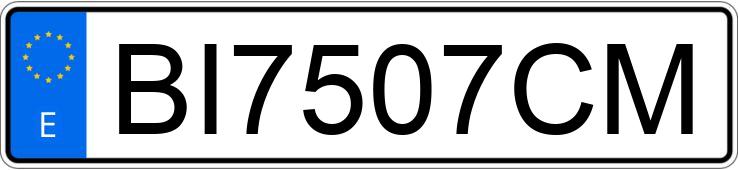 Numer rejestracyjny BI7507CM posiada VOLKSWAGEN CARAVELLE Numer rejestracyjny BI7507CM posiada VOLKSWAGEN CARAVELLE