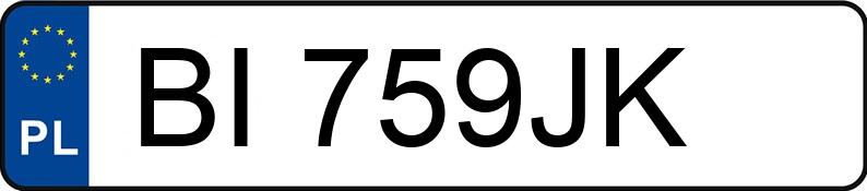 Numer rejestracyjny BI 759JK posiada BMW X1 1.5 MR`23 E6d U11 sDrive18i Step - BI759JK