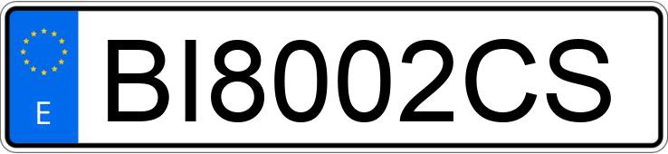 Numer rejestracyjny BI8002CS posiada VOLKSWAGEN GOLF