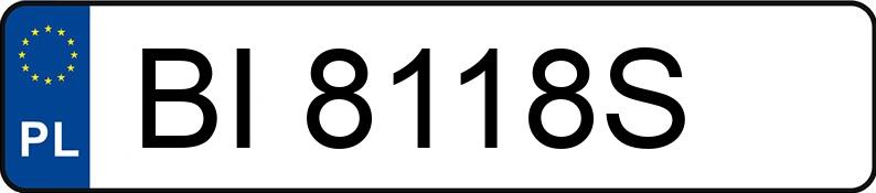 Numer rejestracyjny BI8118S posiada SAAB 9-3 t Vector Aut.