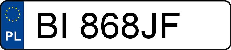 Numer rejestracyjny BI 868JF posiada TOYOTA TOYOTA YARIS HYBRID - BI868JF Numer rejestracyjny BI 868JF posiada TOYOTA TOYOTA YARIS HYBRID - BI868JF