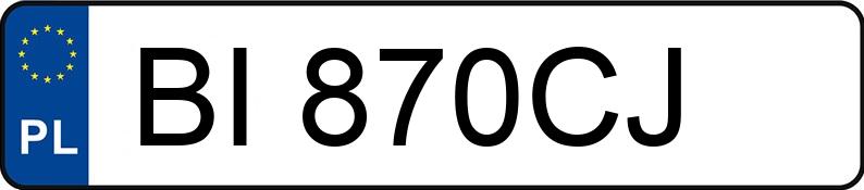 Numer rejestracyjny BI 870CJ posiada DACIA DUSTER - BI870CJ Numer rejestracyjny BI 870CJ posiada DACIA DUSTER - BI870CJ