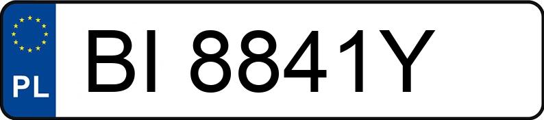 Numer rejestracyjny BI 8841Y posiada TOYOTA COROLLA - BI8841Y