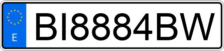 Numer rejestracyjny BI8884BW posiada OPEL ASTRA