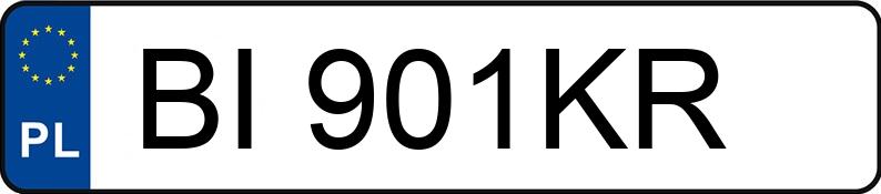 Numer rejestracyjny BI 901KR posiada VOLVO FH - BI901KR Numer rejestracyjny BI 901KR posiada VOLVO FH - BI901KR