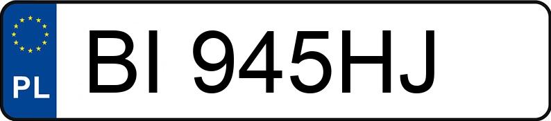 Numer rejestracyjny BI 945HJ posiada PORSCHE 911 TURBO S - BI945HJ