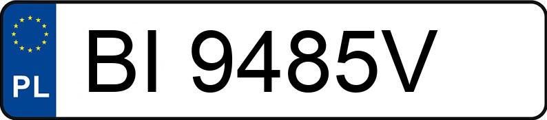 Numer rejestracyjny BI 9485V posiada FORD TRANSIT CUSTOM - BI9485V Numer rejestracyjny BI 9485V posiada FORD TRANSIT CUSTOM - BI9485V