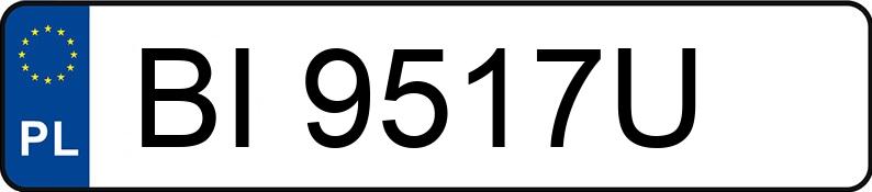 Numer rejestracyjny BI 9517U posiada RENAULT Megane Sedan 1.6 MR`03 E3 Pack Expression - BI9517U Numer rejestracyjny BI 9517U posiada RENAULT Megane Sedan 1.6 MR`03 E3 Pack Expression - BI9517U