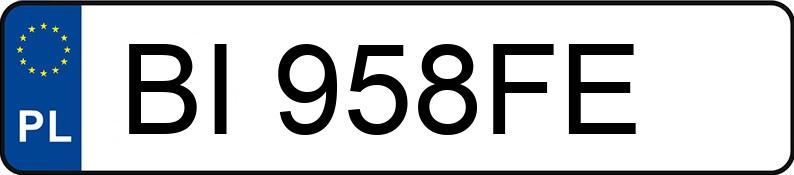 Numer rejestracyjny BI 958FE posiada JEEP Compass 2.0 MR`11 E5 Sport - BI958FE