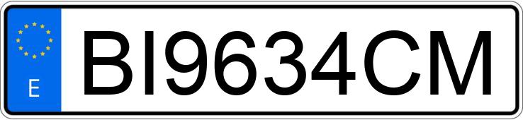 Numer rejestracyjny BI9634CM posiada SEAT INCA Numer rejestracyjny BI9634CM posiada SEAT INCA