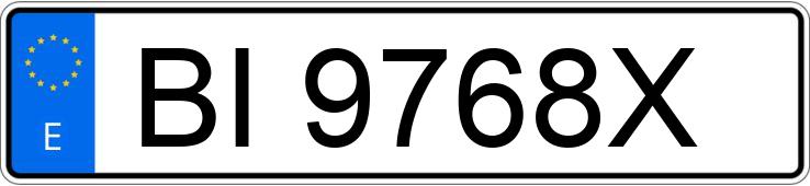 Numer rejestracyjny BI9768X posiada FIAT PANDA Numer rejestracyjny BI9768X posiada FIAT PANDA