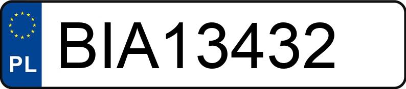 Numer rejestracyjny BIA 13432 posiada AUDI A4 AVANT - BIA13432 Numer rejestracyjny BIA 13432 posiada AUDI A4 AVANT - BIA13432