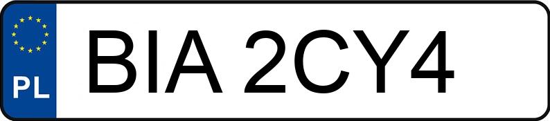 Numer rejestracyjny BIA 2CY4 posiada ROMET PONY 50-M-2 - BIA2CY4