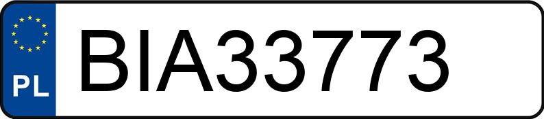 Numer rejestracyjny BIA 33773 posiada MERCEDES-BENZ S 500 Kat. 140 S 500 Kat. 140 - BIA33773