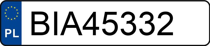 Numer rejestracyjny BIA 45332 posiada OPEL CORSA-C - BIA45332 Numer rejestracyjny BIA 45332 posiada OPEL CORSA-C - BIA45332