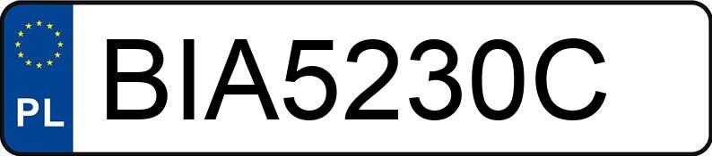 Numer rejestracyjny BIA 5230C posiada AUDI A4 Quattro 2.0 TFSI MR`12 E5 B8 A4 Quattro 2.0 TFSI MR`12 E5 B8 - BIA5230C