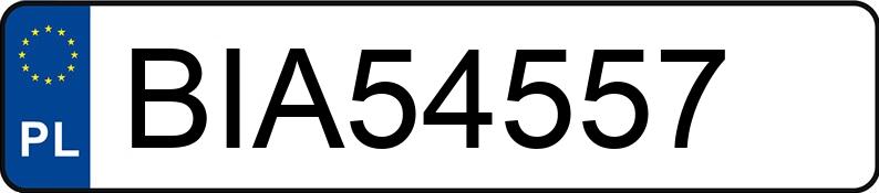 Numer rejestracyjny BIA 54557 posiada FIAT Multipla 1.9 JTDM-jet DPF MR`05 E4 Dynamic - BIA54557