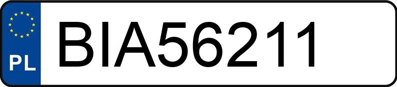 Numer rejestracyjny BIA 56211 posiada AUDI A6 Avant 2.4 Kat. MR`02 E3 4B A6 Avant 2.4 Kat. MR`02 E3 4B - BIA56211
