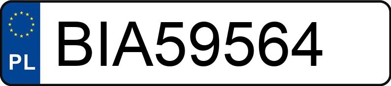 Numer rejestracyjny BIA 59564 posiada TOYOTA AVENSIS - BIA59564 Numer rejestracyjny BIA 59564 posiada TOYOTA AVENSIS - BIA59564