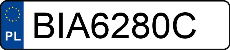 Numer rejestracyjny BIA 6280C posiada AUDI A6 AVANT - BIA6280C