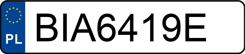 Numer rejestracyjny BIA 6419E posiada OPEL ZAFIRA TOURER - BIA6419E Numer rejestracyjny BIA 6419E posiada OPEL ZAFIRA TOURER - BIA6419E