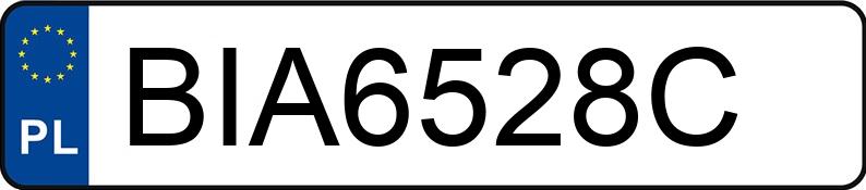 Numer rejestracyjny BIA 6528C posiada KIA STINGER - BIA6528C