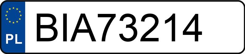 Numer rejestracyjny BIA 73214 posiada MERCEDES-BENZ CLS 350 CGI - BIA73214