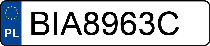 Numer rejestracyjny BIA 8963C posiada SAAB 9-3 - BIA8963C Numer rejestracyjny BIA 8963C posiada SAAB 9-3 - BIA8963C