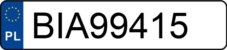 Numer rejestracyjny BIA 99415 posiada BMW X3 MR`22 E6d G01 xDrive20i - BIA99415 Numer rejestracyjny BIA 99415 posiada BMW X3 MR`22 E6d G01 xDrive20i - BIA99415