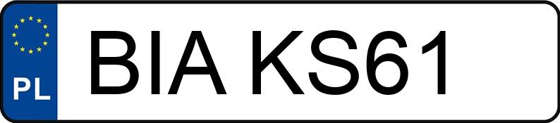 Numer rejestracyjny BIA KS61 posiada SKODA OCTAVIA 1,9 SDI CLASSIC - BIAKS61