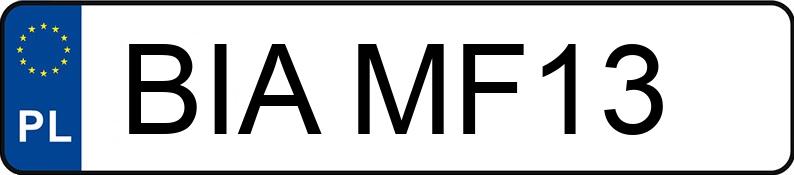Numer rejestracyjny BIA MF13 posiada VOLKSWAGEN Passat GP 1.9 TDI MR`00 E3 Trendline - BIAMF13