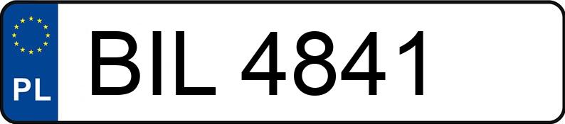 Numer rejestracyjny BIL 4841 posiada BMW 323i Kat. E36 323i Kat. E36 - BIL4841