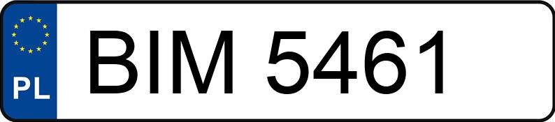 Numer rejestracyjny BIM 5461 posiada MAN 10.150 F E1 10.0t 10.150 F - BIM5461