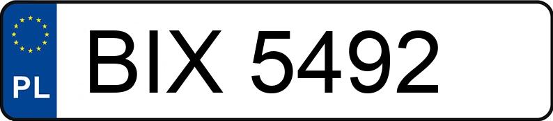 Numer rejestracyjny BIX 5492 posiada DAEWOO-FSO MOTOR LANOS 1.5 KAT - BIX5492 Numer rejestracyjny BIX 5492 posiada DAEWOO-FSO MOTOR LANOS 1.5 KAT - BIX5492