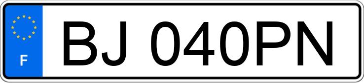 Numer rejestracyjny BJ040PN posiada OPEL ASTRA